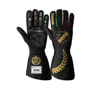 Momo Corsa Pro Anniversary Race Gloves - Black