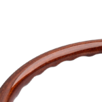 Momo Steering Wheel Indy Heritage - Mahogany Wood/Black Spoke Size 350mm - Image 3