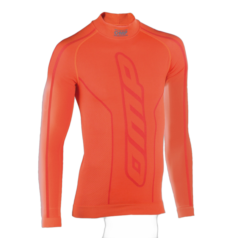 OMP KS Karting Long Sleeved Top KE0 3029 A01 090 Orange