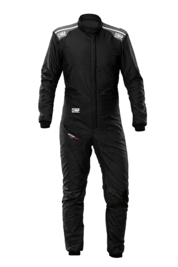 OMP One Evo Air Race Suit - Black / Grey