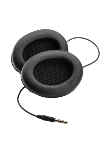 ZeroNoise Earcups With Speakers - 3.5 Mm Stereo Plug For Full Face Helmets