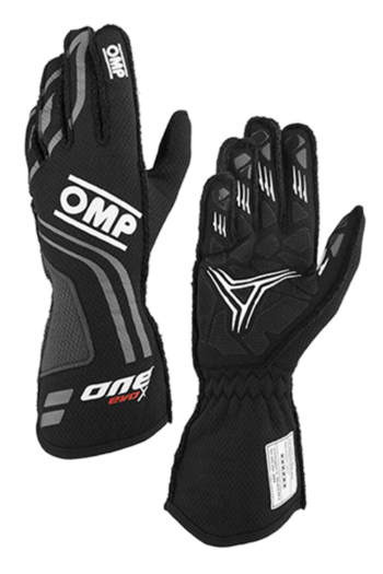 OMP One Evo-X Race Gloves - Black