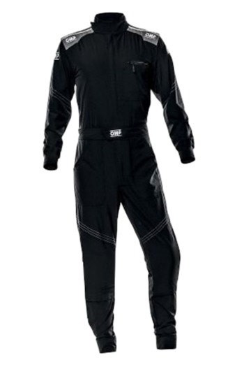 OMP X Mech Stretch Mechanic Overall - Black