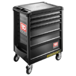 Facom Roll M3 6 Drawers Black Safety Lock Roll.6gm3s