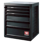 Facom Rws Low Unit 6 Drawers Black Rws-Mbs6tbs