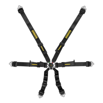 SCH94530A-0 Schroth Flexi 2x2 Harness - Black