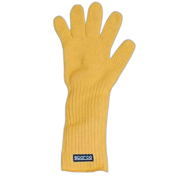 Sparco Heat Resistant Long Gloves - Yellow