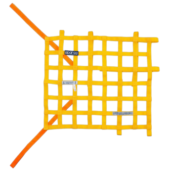 SPA002192FA-G Sparco Fabric Window Net - Yellow