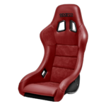 SPA008025ZRSRS Sparco QRT-C Ultra-light Carbon Seat - Red