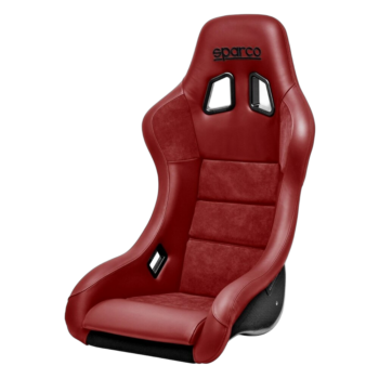 SPA008025ZRSRS Sparco QRT-C Ultra-light Carbon Seat - Red
