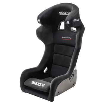 SPA00849ZNR Sparco ADV Elite Carbon Racing Seat - Black