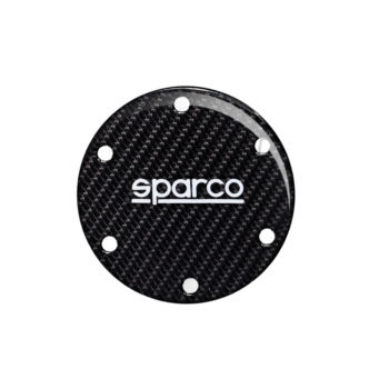 SPA0159ZNR Sparco Steering Wheel Horn Delete Kit - Gloss Carbon