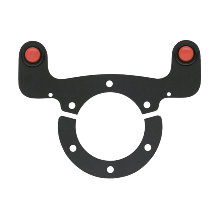 SPA015NE982 Sparco External Horn Button Kits Twin Push Button - Black