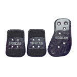 SPA03783L Sparco Carbon Fibre Pedal Set