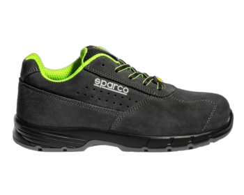 SPA07546GSVF Sparco Horizon Ontario S1PS Safety Shoes - Grey Green 01