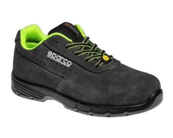 SPA07546GSVF Sparco Horizon Ontario S1PS Safety Shoes - Grey Green
