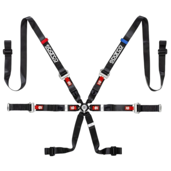 SPABRN0041B0K01 Sparco Formula H-9 Evo 6-Point Single Seater Harness