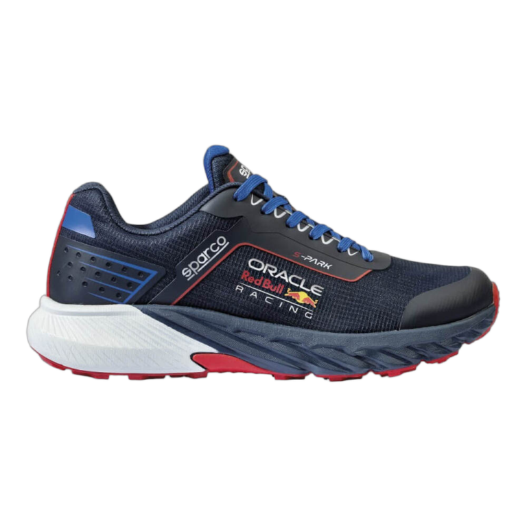SPABTB0007R0N31 Sparco Red Bull Mechanics Shoes - Navy Blue / Red - 01