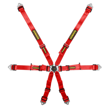 Schroth Flexi 2x2 Harness Red - SCH94530A-2