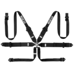 Sparco Competition 6 Points Touring Harness-Black