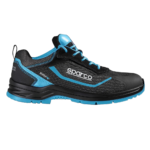 Sparco Indy-E S3 ESD Safety Shoes - Black Light Blue - 01