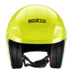 Sparco J-Pro Track Day Helmet-Fluro Yellow-Black-2