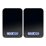 Sparco Mud Flap Pair-Black-SPA03791NR