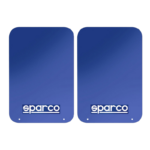 Sparco Mud Flap Pair-Blue-SPA03791AZ