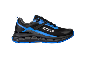 Sparco S-Pike O2 Mechanics Boot Moulinon Edition - Black Blue - 01