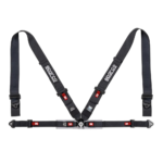 Sparco Sport H-4 4 Point Harness-Black