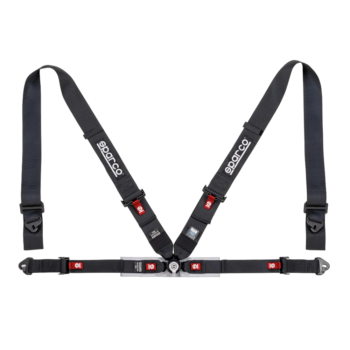 Sparco Sport H-4 4 Point Harness-Black