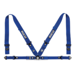 Sparco Sport H-4 4 Point Harness-Blue