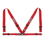 Sparco Sport H-4 4 Point Harness-Red
