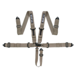 Sparco Sport H-5 SFI 5 Point Latch & Link Off Road Harness-Beige