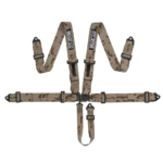 Sparco Sport H-5 SFI 5 Point Latch & Link Off Road Harness-Camouflage