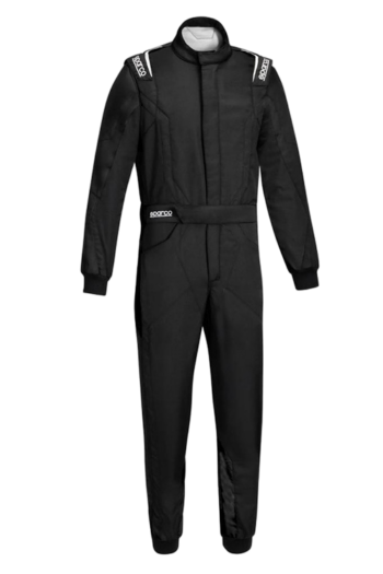 Sparco Sprint Advanced Race Suit-Black-Front