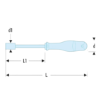Facom Ratcheting Bit Holder With 15 Bits Acl.1apb - Image 4
