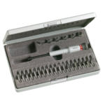 Facom Micro-Tech?? 26-tool set - socket holder + bits + sockets AEM.J2