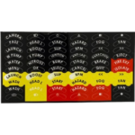 AiM 10 Channel Sticker Sheets for Wireless Steering Wheel Plate - Image 2