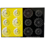 AiM 10 Channel Sticker Sheets for Wireless Steering Wheel Plate