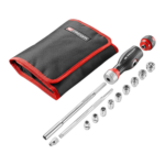Facom Dual Nut Ratchet Set 12 Pcs Atcl.3.12pb