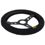 STEERING WHEEL PROTECTIVE COVER - UP TO ?390mm - BLACK - Image 3