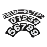 B-G Racing Pit Board Number Set