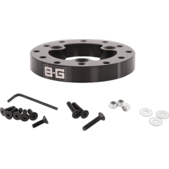 B-G Racing 12.7mm Steering Wheel Adaptor- 3 to 6 Point