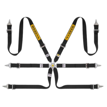 Sabelt Harness Steel Rally - Black