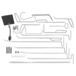 Facom Set of 34 paint-free dent removal tools CR.PRK