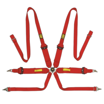 OMP DA0203HL Tecnica 3+2 Saloon - 6 Point Pull Up Safety Harness