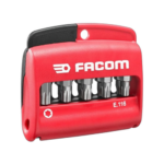 Facom Combined set of 10 Torx Plus?? bits 1/4 - 25 mm + bit holder E.116