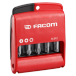 Facom Set of 10 bits 1/4 - 50 mm E.611