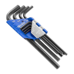 Facom 9 Long Hex Keys Sleeve Set- Inches E121101